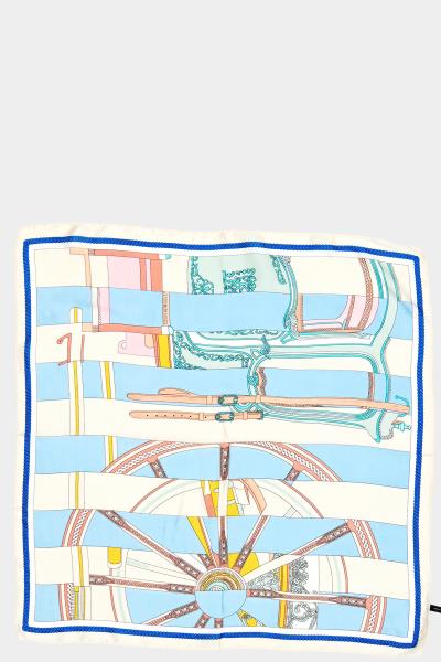 CHAIN PRINTED SILKY BANDANA