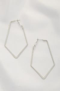 GEOMETRIC SHAPE METAL EARRING