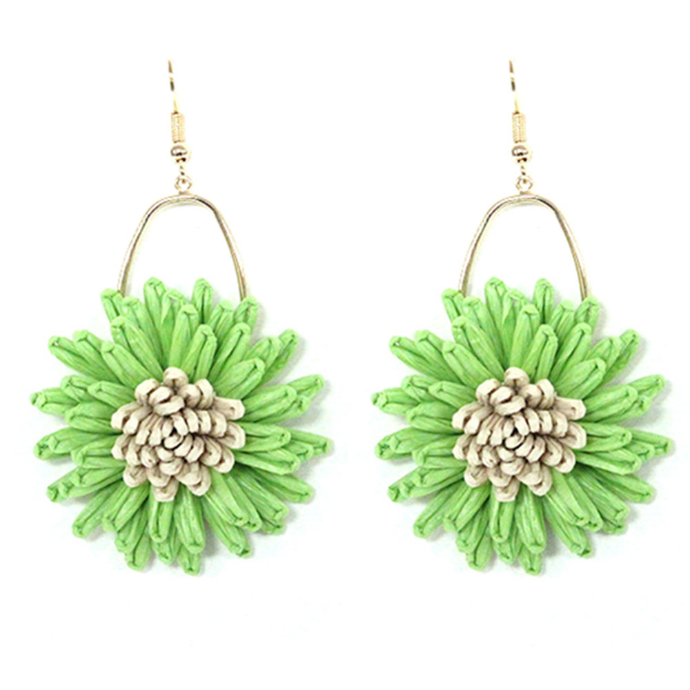 FLOWER DANGLE EARRING