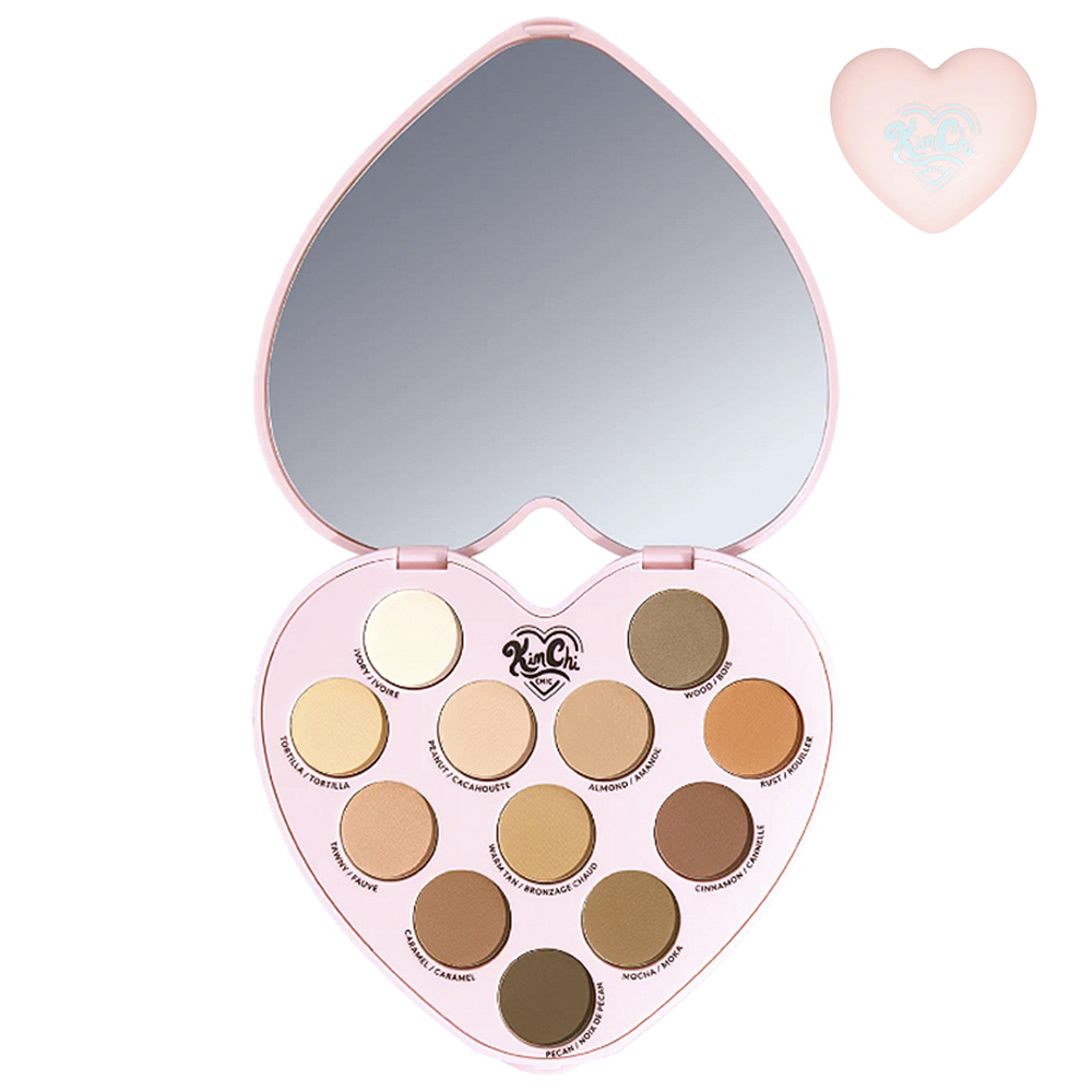 KIMCHI SPINNING HEARTS LOVE SHADOW PALETTE