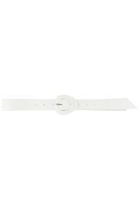 SMOOTH OVAL BUCKLE BELT