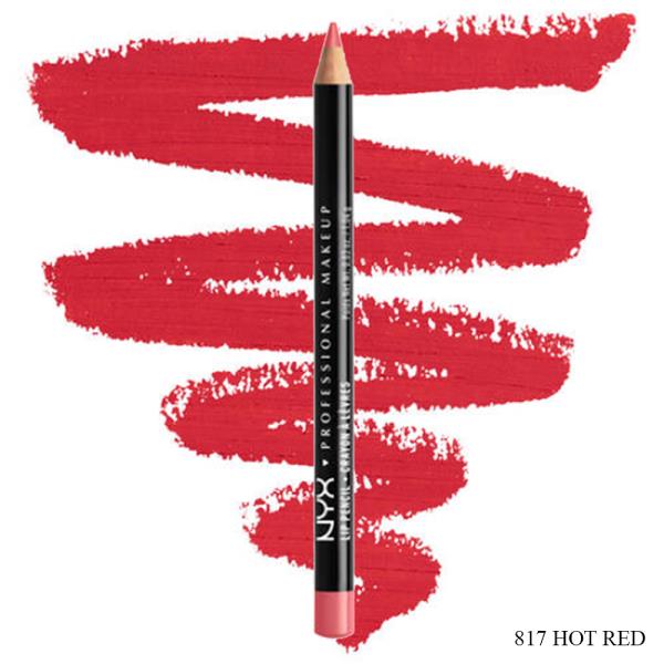 NYX NEUTRAL LOOKING LONG WEAR SLIM LIP LINER PENCIL (3 UNITS)