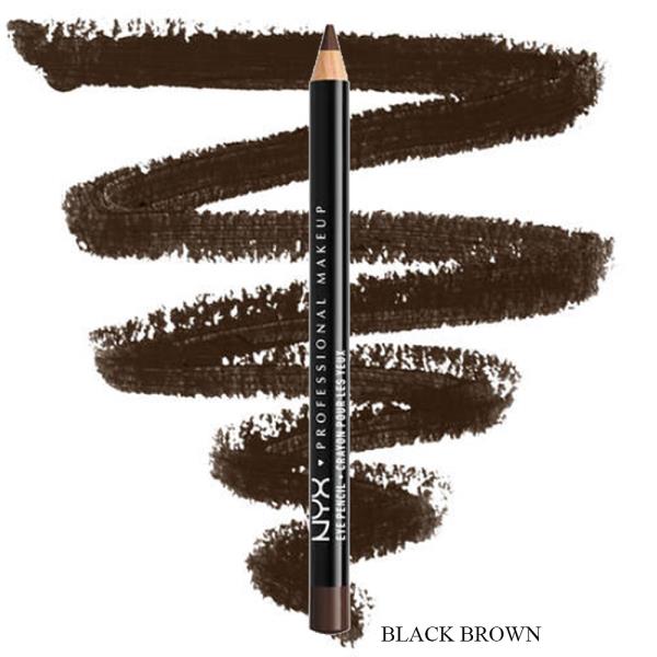 NYX SLIM CREAMY EYELINER PENCIL (3 UNITS)