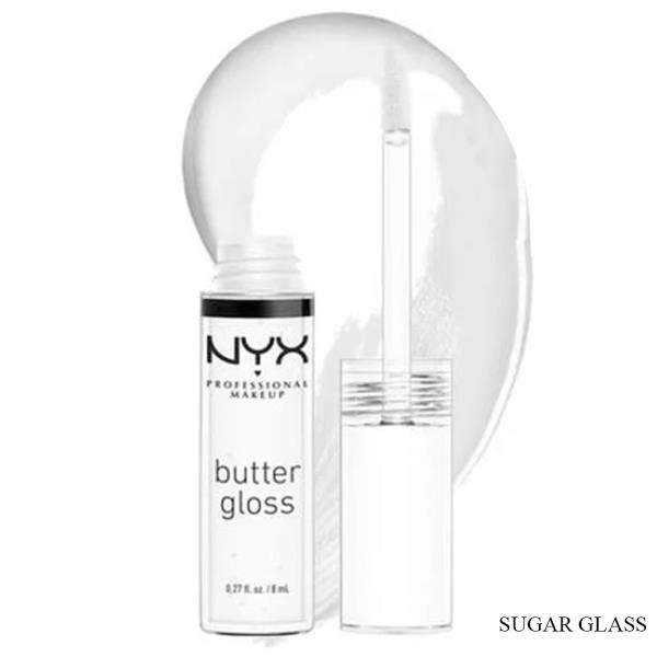 NYX BUTTER GLOSS NON STICKY LIP GLOSS (3 UNITS)