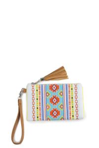 AZTEC WALLET W/WRISTLET