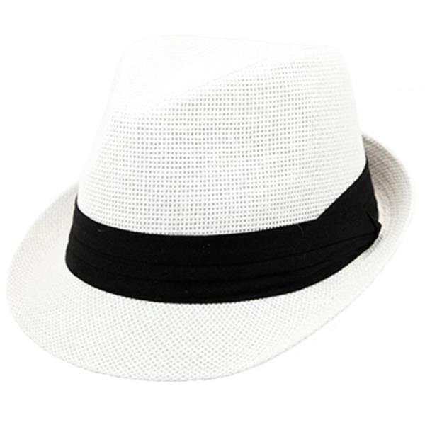 HAT LARGE SIZE STRAW FEDORA