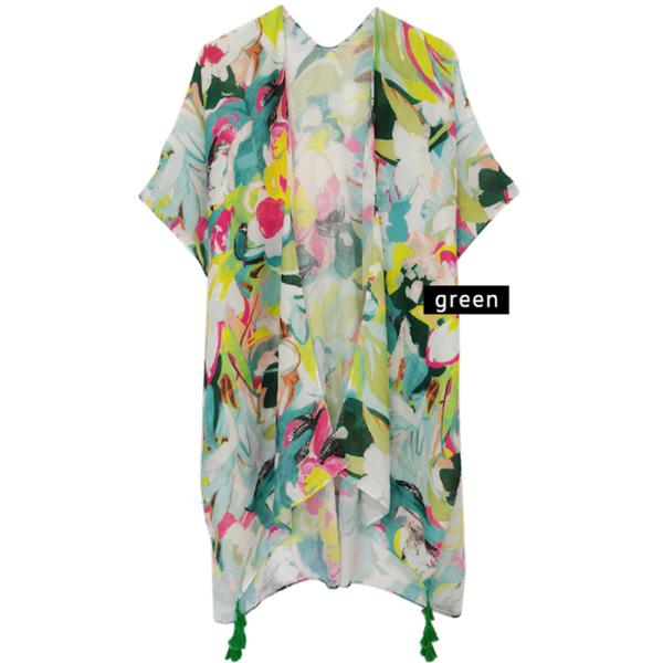 ABSTRACT PRINT KIMONO