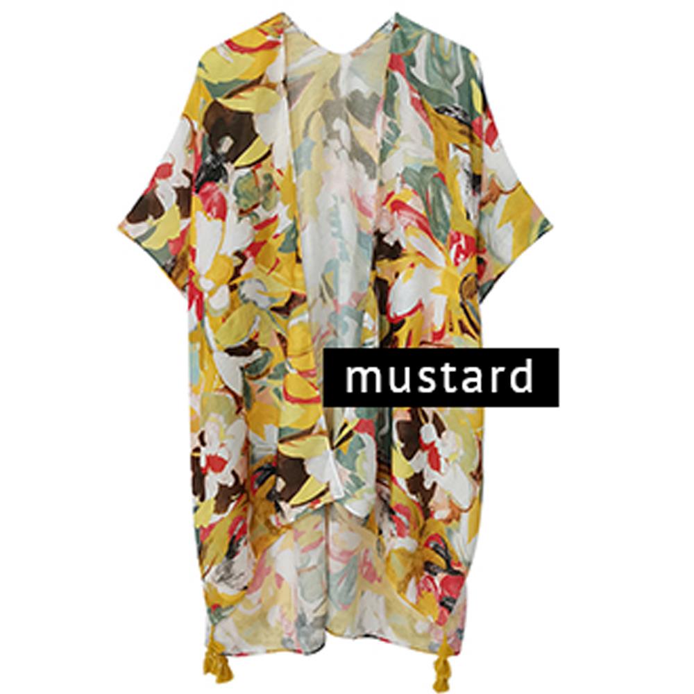 ABSTRACT PRINT KIMONO