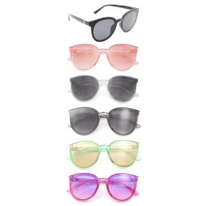 STYLISH ROUND CAT EYE SUNGLASSES 1DZ