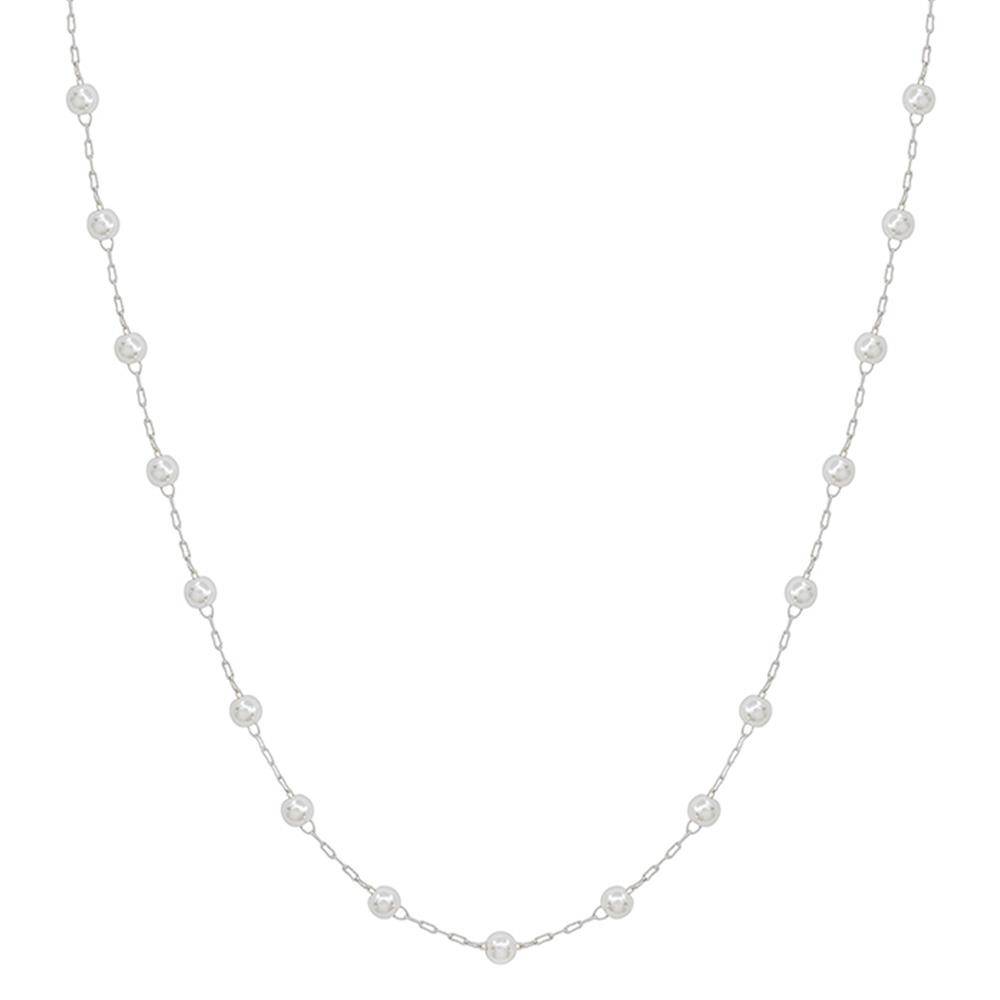 FRESHWATER PEARL CHAIN SNK NECKLACE