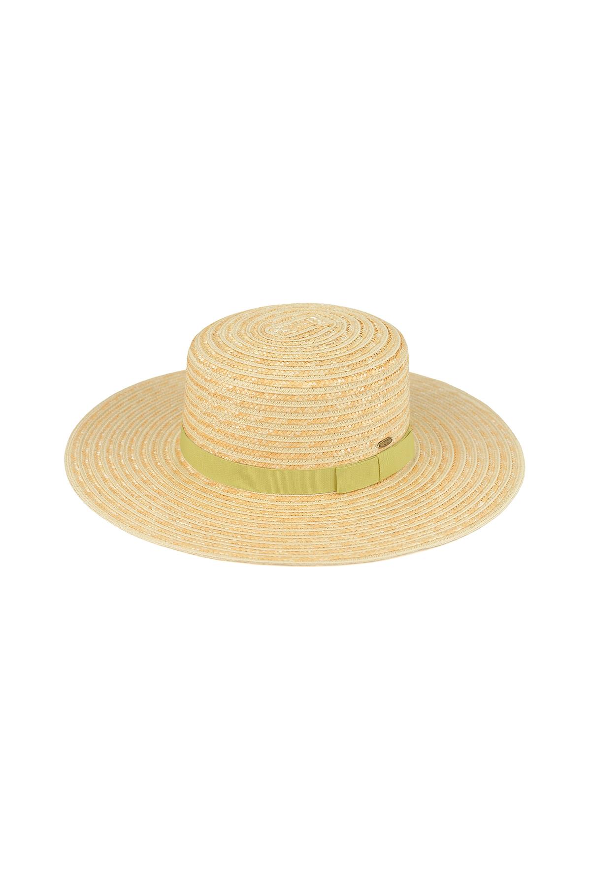 CC BOATER SUNHAT WITH GG BAND