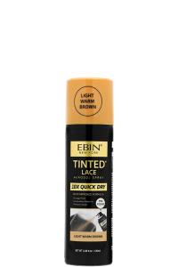 EBIN 10X QUICK DRY TINTED LACE SPRAY LIGHT WARM BROWN 100ML