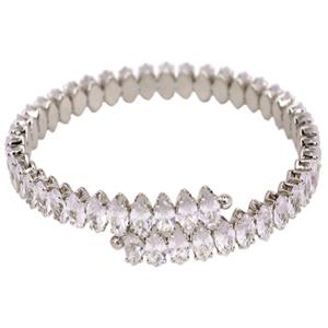 RHINESTONE FLEXIBLE BRACELET