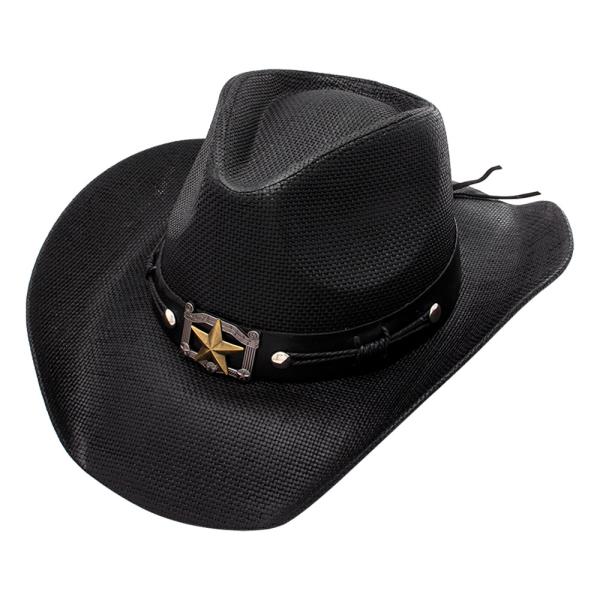 WESTERN STYLE COWBOYHAT WITH BAND