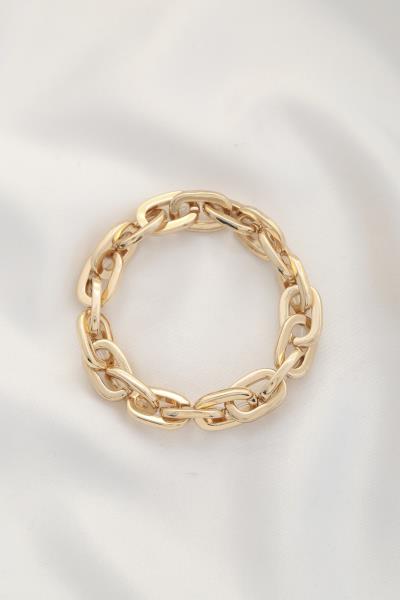 OVAL LINK METAL BRACELET