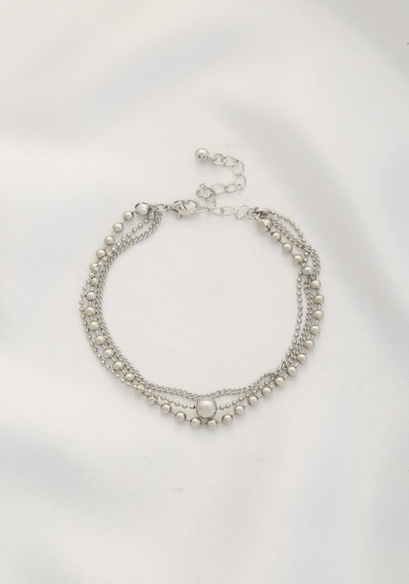 BALL BEAD LAYERED BRACELET