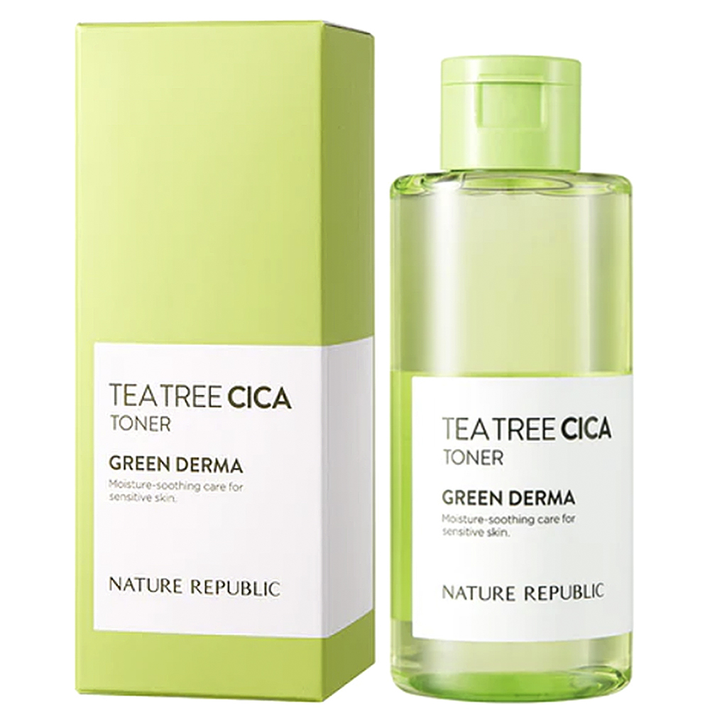 NATURE REPUBLIC GREEN DERMA TEA TREE CICA TONER 150ML