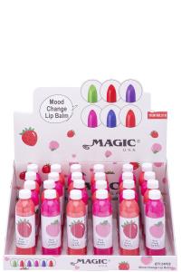 MAGIC USA MOOD CHANGE LIP BLAM 24 PCS