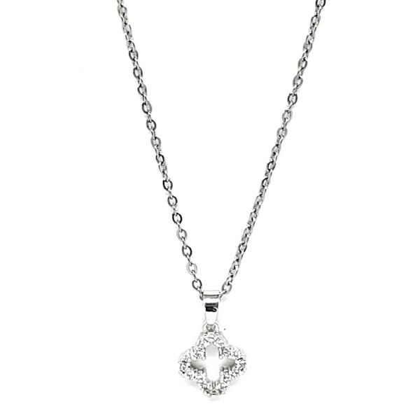 DANITY CLOVER CHARM NECKLACE