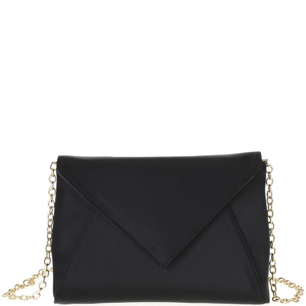 SMOOTH ENVELOPE CROSSBODY CLUTCH BAG