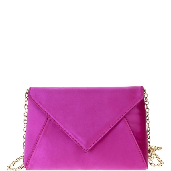 SMOOTH ENVELOPE CROSSBODY CLUTCH BAG