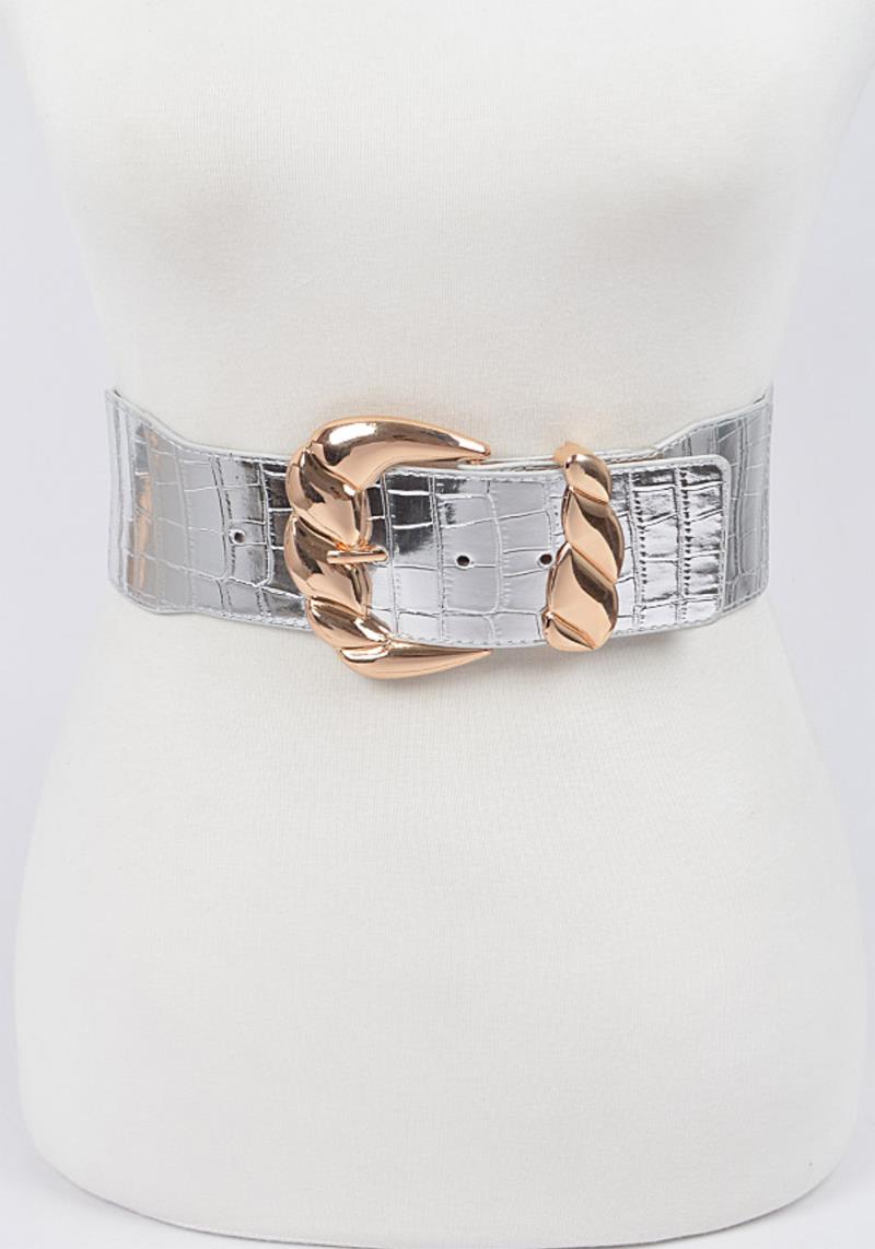 BUCKLE PLUS SIZE ELASTIC BELT