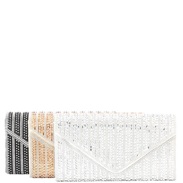 PATTERN DESIGN CLUTCH BAG