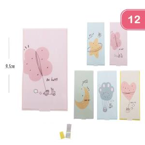 FASHION CUTE HAND MIRROR WITH HAIR BRUSH (12 UNITS)