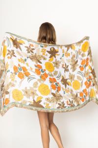 FLOWER PRINT SCARE