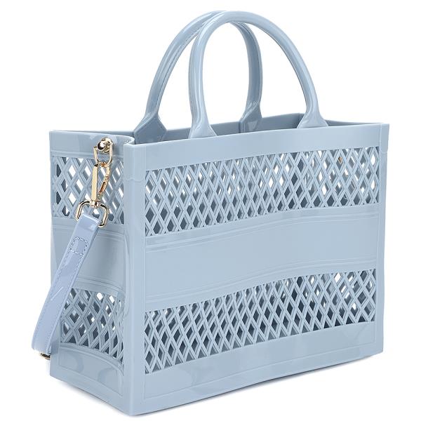 SMOOTH VENTED DESIGN HANDLE BAG