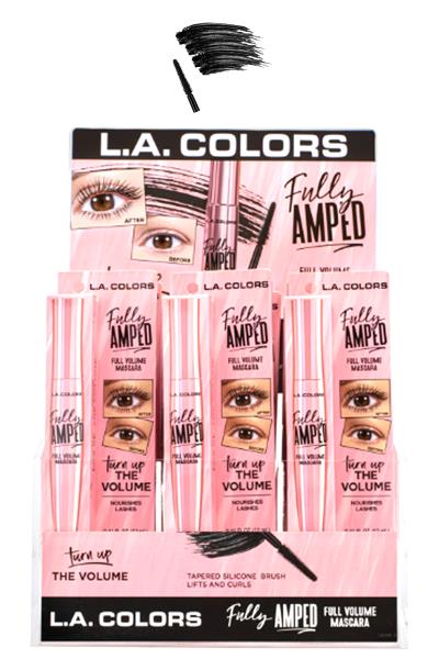 LA COLORS FULLY AMPED FULL VOLUME MASCARA 18 PCS SET