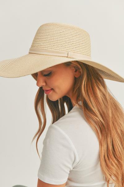 (ONLINE ONLY) SEQUIN LETTER JUST CHILL OUT FLOPPY HAT.