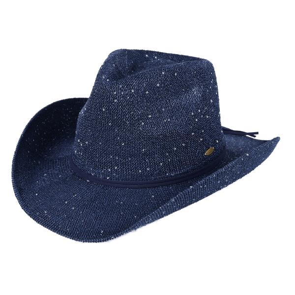 CC SEQUIN COWBOY HAT