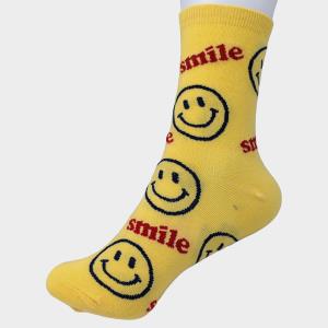 FASHION HAPPY FACE ANKLET SOCKS