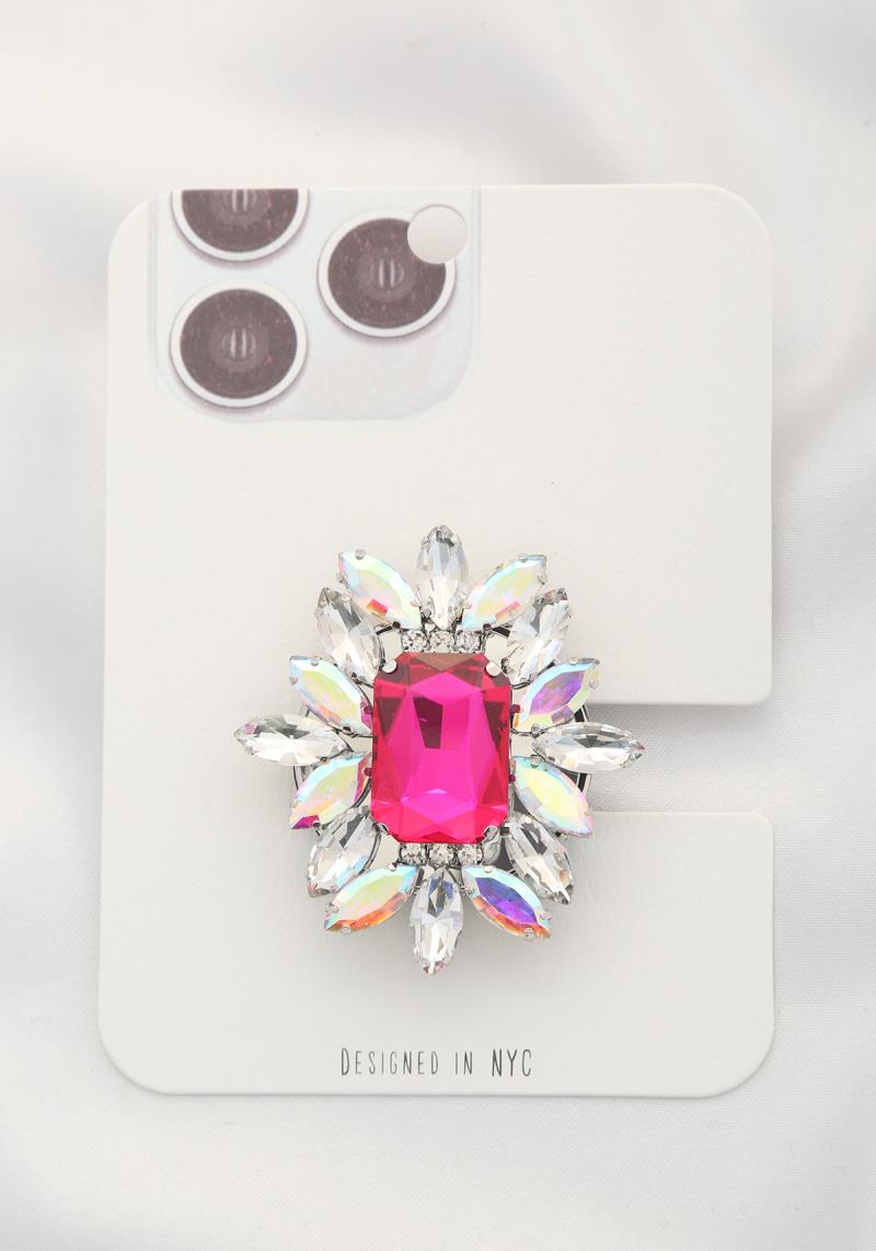 RHINESTONE PHONE HOLDER