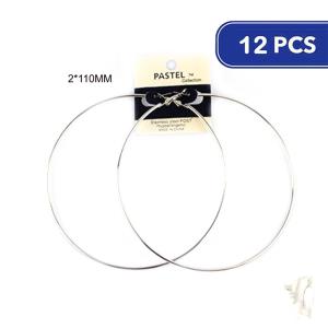 FASHION HOOP EARRING (12 UNITS)