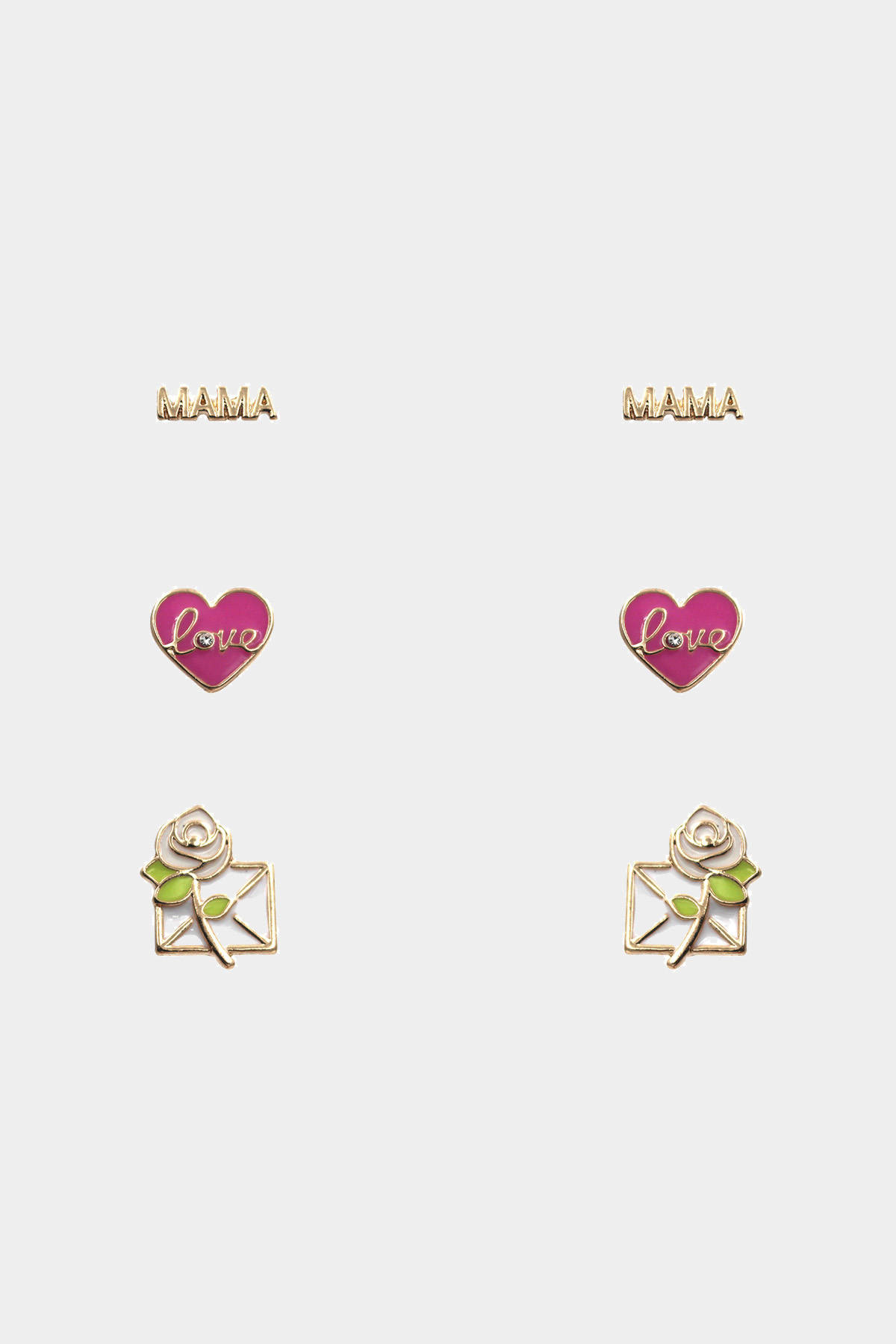 MAMA LOVE ASSOTRED EARRING SET