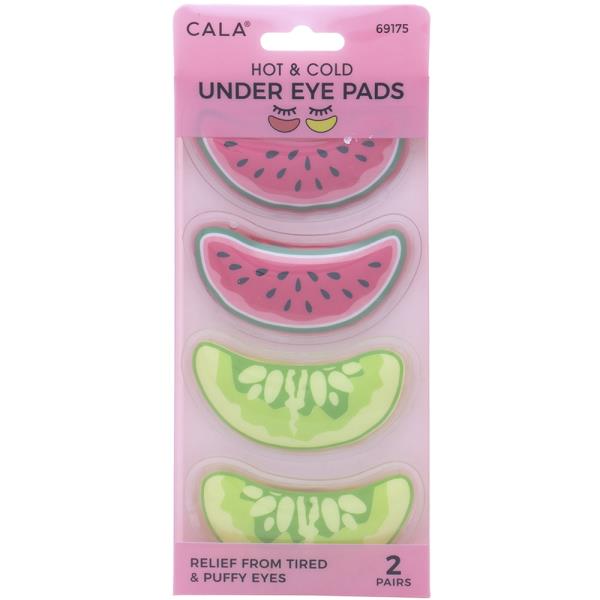 CALA 2 PAIRS HOT AND COLD WATERMELON LIME UNDER EYE PADS SET