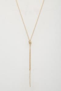 KNOT METAL NECKLACE