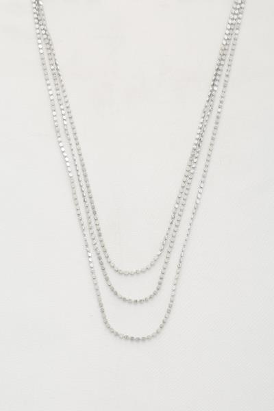 COIN LINK LAYERED NECKLACE