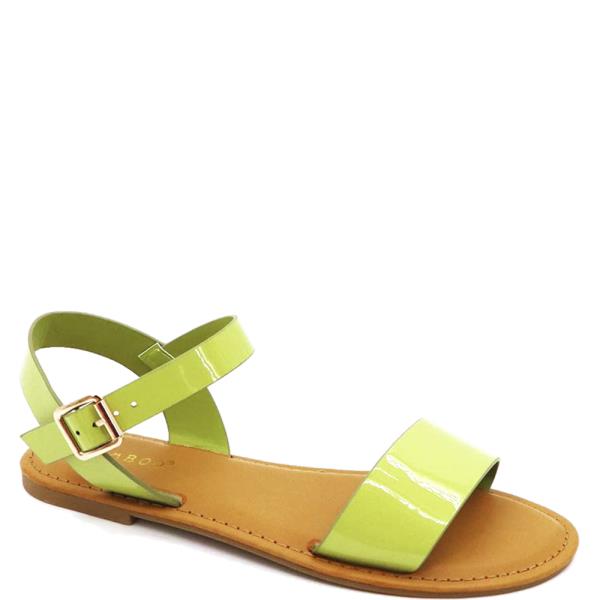 PLAIN COLOR BUCKLE SANDALS 18 PAIRS
