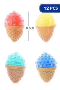 FASHION ICE CREAM SQUEEZE ANTIESTRES TOY (12 UNITS)