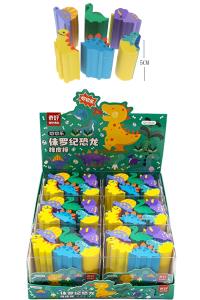 FASHION DINOSAUR ERASER SET