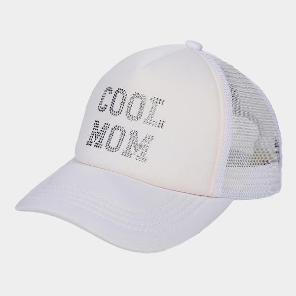 CC COOL MOM RHINESTONES TRUCKER CAP