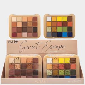 AMUSE SWEET ESCAPE EYESHADOW PALETTES (12 UNITS)