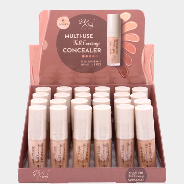 PXLOOK MULTI USE FULL COVERAGE CONCEALER (24 UNITS)