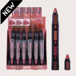 LIPSTICK STACK (NUDE) ,(RED & PINK) 24PC