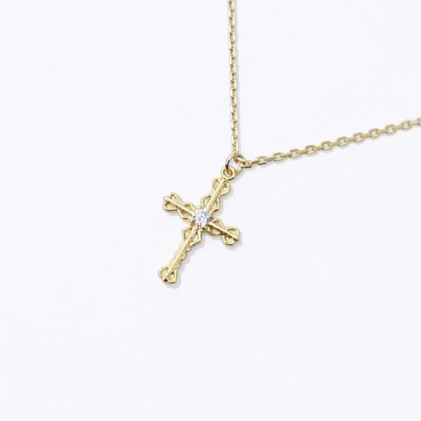 18K GOLD RHODIUM DIPPED BLESSED NECKLACE
