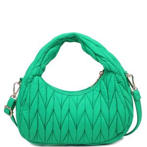 PATTERN STITCHING CHIC HANDLE CROSSBODY BAG