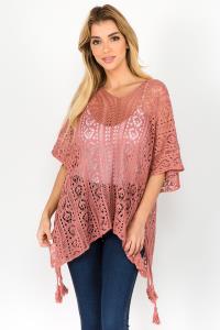 FASHION NET COVER UP TOP